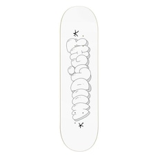 Shape de Skate Wood Light Marfim Skate Lixos Grafite