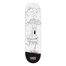 Shape de Skate Wood Light Marfim Skate Lixos Tree Street