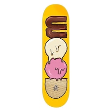 Shape de Skate Wood Light Marfim Wood Ice Cream