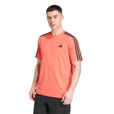 Camiseta Masculina adidas Manga Curta Essentials 3 Listras