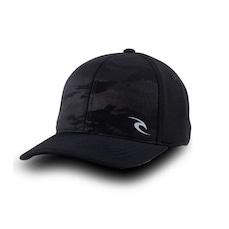 Boné Rip Curl Camo Otto Curve Black - Adulto - Aba Curva - Fechado-0