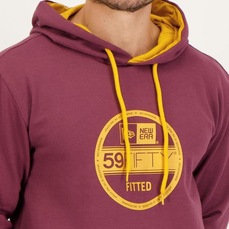 Blusão de Moletom com Capuz New Era Basic Branded Duo - Masculino