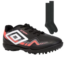 Chuteira Society Umbro Prisma + Par de Meião - Infantil