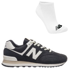 Kit Tênis New Balance 574 V2 + Meias - Masculino
