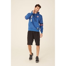 Blusão De Moletom Com Capuz NBA Fechado New York Knicks - Masculino