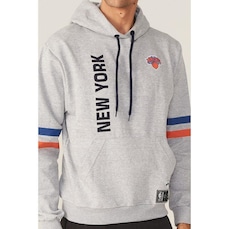 Blusão De Moletom Com Capuz NBA Fechado New York Knicks - Masculino