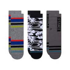 Meia Cano Alto Stance Big Chillin Pack 3 Pack - Unissex