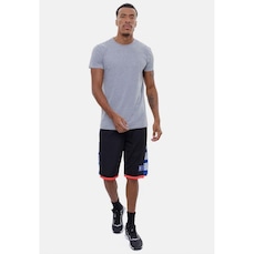 Bermuda NBA Sintética Wordmark - Masculina
