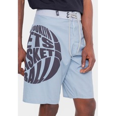 Bermuda Boardshort NBA Basketball Brooklyn Nets - Masculina