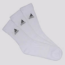 Kit Meias Cano Alto adidas Cano Alto - 3 Pares - Unissex