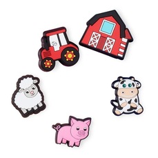 Kit Jibbitz Animais de Fazenda - 5 unidades