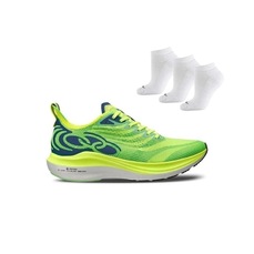 Tênis Olympikus Corre Grafeno 2 + 3 Pares de Meias - Adulto