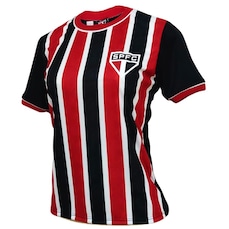 Camisa do São Paulo Baby Look Classmate Braziline - Feminina