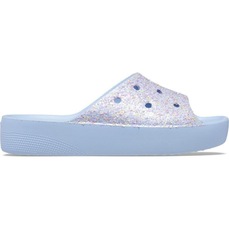 Chinelo Crocs Classic Plataform Glitter Slide - Feminino