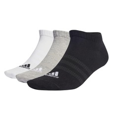 Kit Meias Cano Baixo adidas Sportswear Low-Cut - 3 Pares - Adulto