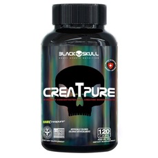 Creatina Creapure - 120 Caps - Black Skull