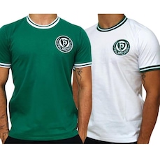 Kit Camisa do Palmeiras Betel Retrô Históricas Segunda Academia - 2 unidades - Masculina