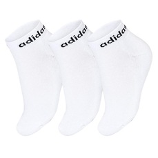 Meia adidas Linear Ankle Cushioned 38 Ao 40 - 3 Pares - Adulto