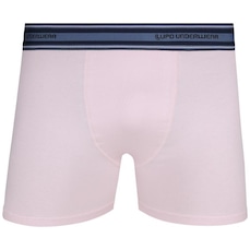 Cueca Boxer Lupo Algodão com Elastano - Adulto