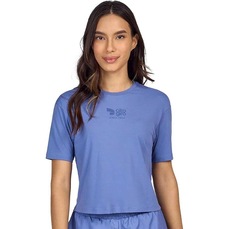 Blusa Cropped Alto Giro Skin Fit - Feminina