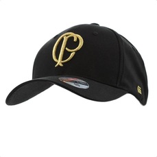 Boné Aba Curva Supercap Corinthians Bordado Frontal Dora - Strapback - Adulto