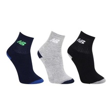 Imagem do produto Kit de Meias Cano Alto New Balance - 3 Pares - Infantil na posição 17 de 4