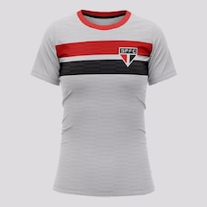 Camiseta do São Paulo Braziline Realistic - Feminina