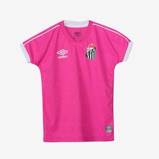 Camisa do Santos Outubro Rosa 2023 Umbro - Infantil