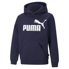 Blusão de Moletom com Capuz Puma Essentials Big Logo Fleece - Infantil