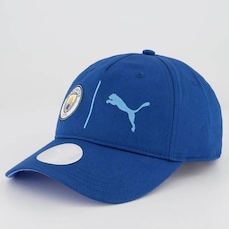 Boné Aba Curva Puma Manchester City Fan Bb - Snapback - Adulto