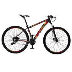 Bicicleta Aro 29 Krw Alumínio - Freio Hidráulico Suspensão Dianteira Mountain Bike S2 - 24 Velocidades - Adulto