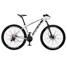 Bicicleta Aro 29 Krw Alumínio - Freio a Disco Suspensão Dianteira Mountain Bike S7 - 27 Velocidades - Adulto