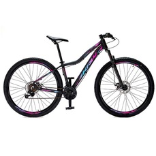 Bicicleta Aro 29 Krw Alumínio - Freio a Disco Suspensão Dianteira Mountain Bike S7 - 27 Velocidades - Adulto