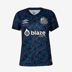 Camisa do Santos III 2023 Torcedora Umbro - Feminina