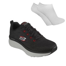 Kit Tênis Skechers Dlux Walker + Meia - Masculino