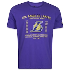Camiseta New Era Nba Los Angeles Lakers All Building - Masculina