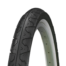 Pneu Kenda 24X1.95 K838 Slick com Arame Faixa Branca