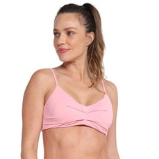 Top Fitness Alto Giro Bodytex Costas Decotada - Feminino
