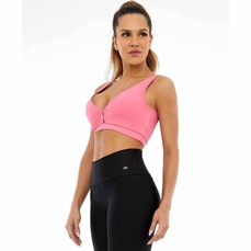 Top Fitness Alto Giro Bodytex Regata - Feminino