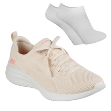 Tênis Skechers Ultra Flex 2.0 - Feminino + Par de Meia