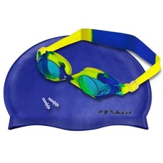 Kit de Natação Poker: Kit Oculos + Touca + Protetor de Ouvido - Infantil