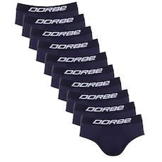 Cueca Slip Plus Size Microfibra Dorbe Original - 10 Unidades - Masculina