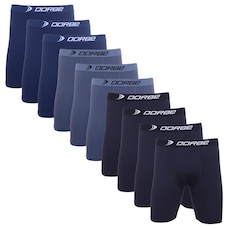 Cueca Long Leg Plus Size Algodão Dorbe Original - 10 Unidades - Masculina