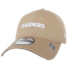 Boné Aba Curva New Era 9Twenty Las Vegas Raiders Nfl Genuine - Strapback - Adulto