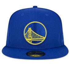 Imagem do produto Boné Aba Reta New Era 59Fifty Fitted Nba Golden State Warriors - Fechado - Masculino na posição 3 de 5