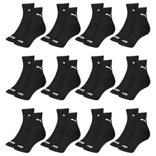 Kit Meia Cano Médio Puma Esportiva - 12 Pares - Masculino