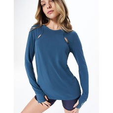 Camiseta Manga Longa Bodyforsure Essentials - Feminina