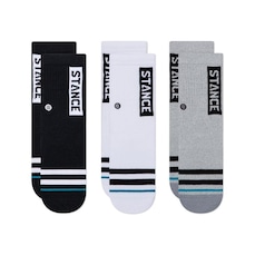 Meia Stance Og St Kids 3 Pack Multicolorida - Unissex