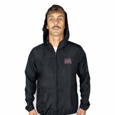 Jaqueta Corta Vento com Capuz Corrida Wss Rotina - Masculina