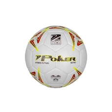 Bola de Futsal Poker Pro 32 Gomos Hybrid Retro